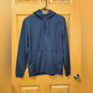 Under Armour Mens Hoodie Sweatshirt Athletic Wear Size Small Blue
